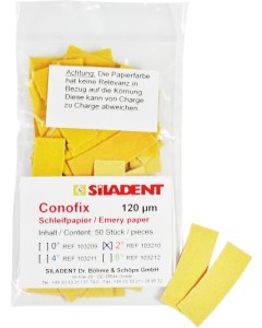 Conofix Schleifpapier 120µm 2°