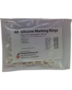 Markierungsringe 10mm weiß Pa 48