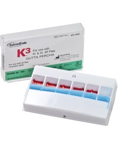 K3XF Guttapercha Taper.04 ISO025
