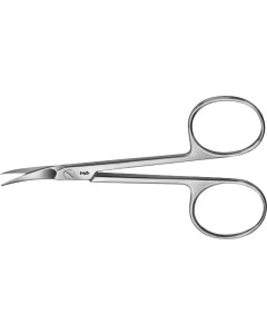 Nagelhautschere gebogen extra fein