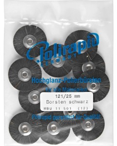 Miniaturbürste unmontiert 121/25mm