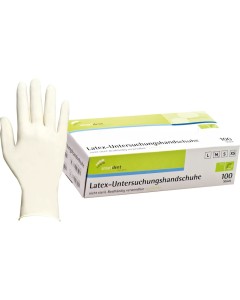 smart Latexhandschuhe PF M Pa 100