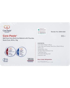 Core Paste Quick weiß m.Fluor Dosen