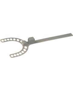 GEORGE GAUGE Bissgabel 2mm grau