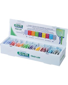 GUM TRAV-LER Bürsten Box 9x20