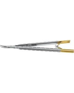 TC Nadelhalter gebogen 17,5cm MIKRO