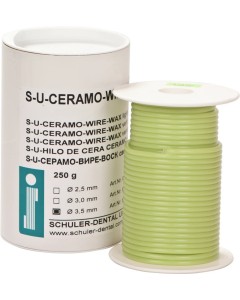 Ceramo wire Wax lindgrün 3,5mm