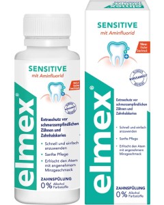 elmex SENSITIVE Zahnspülung 100ml