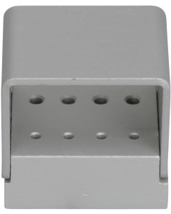 Eco Bloc f.8 Löcher MX silber St