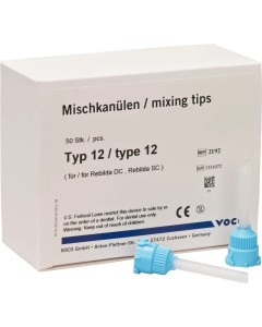 Mischkanülen blau Typ 12 Pa 50