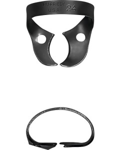 Kofferdam-Klammer 24 Black Line