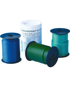 S-U-Wachsdraht hart blau D4,5mm