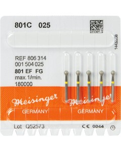 Diamant FG 801C 025 gelb Pa 5
