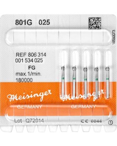 Diamant FG 801G 025 grün Pa 5