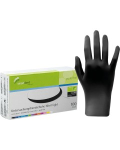smart Nitril light black M Pa 100