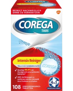 Corega Tabs Intensiv Pa 108