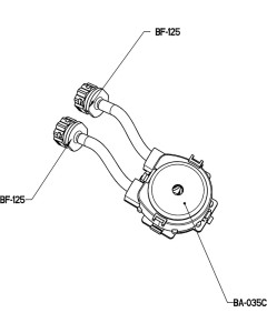 Peristaltic Pumpenkopf St