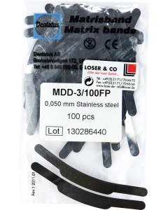 Matrizenband Typ 3 dünn 0,05mm