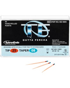 TF Guttapercha Taper.08 ISO025