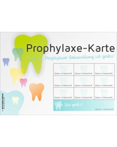 Prophylaxe-Karten Pa 100