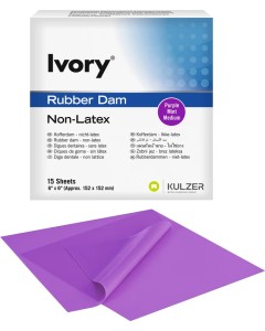 Kofferdam Ivory medium purpel mint