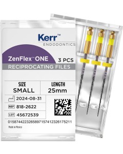ZenFlex ONE Feile .06/.20/25mm Pa 3