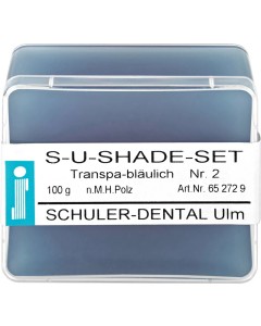 Shade Set Wachs 2 transpa-blau