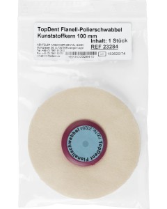 TD Flanellpolierschwabbel D100mm St