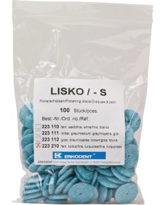 Lisko-S Polierscheiben türkis