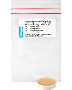 Shade Set Wachs 7 dentin-beige