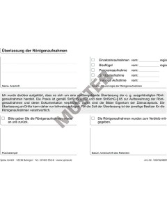 Röntgennachweis Pa 100