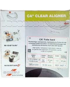 CA Folie hard 0,75x125mm rund Pa 10