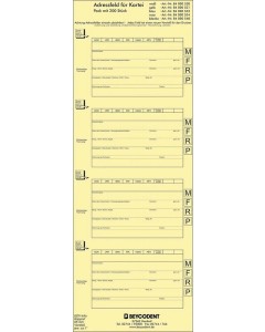 Adressfeldstreifen 530 f.A5/DL