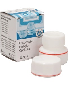 Kappenglas Simplex-Opalglas rot St