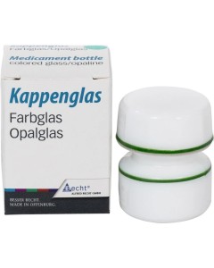 Kappenglas Simplex-Opalglas grün St