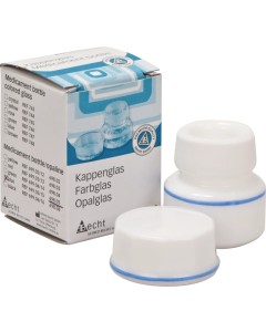 Kappenglas Simplex-Opalglas blau St