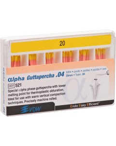alpha Guttapercha-Stifte 28mm