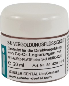 Vergoldungsflüssigkeit Pa 20ml