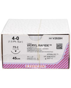 VICRYL RAPID ungef.45cm 4-0 FS2