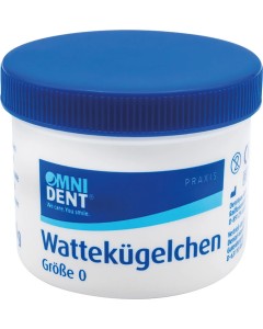 Omni Wattekügelchen Gr.0 Dose 4g