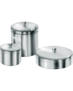 Runde Dose m.Knopfdeckel 100x60mm