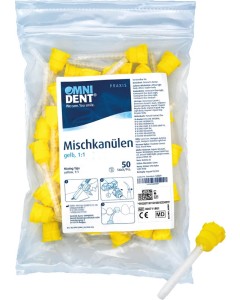 Omni Mixingtips gelb 1:1 Btl 50