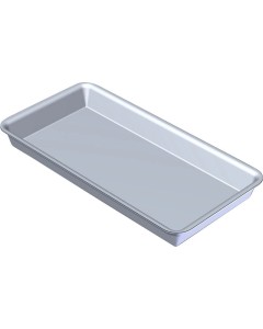 Aluminium Tray 20x10cm grau St