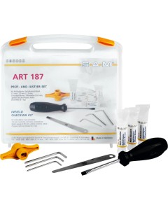 Prüf- u.Justier-Set f.Artikulatoren