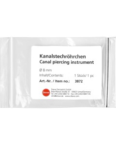 Kanalstechröhrchen D8mm St