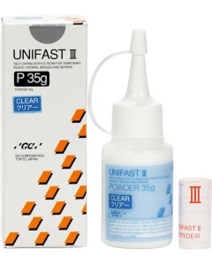 GC Unifast III Pulver clear Pa 35g