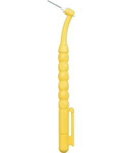 Pic-Brush Halter gelb 1xBürste Set