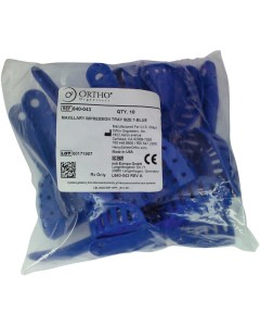 Kunststoff-Abformlöffel Gr.3 blau