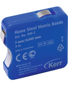 Hawe Matrizenband stahl 0,045mm 7mm