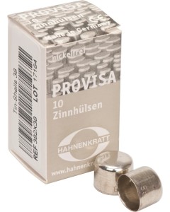 PROVISA Schutzhülsen Zinn 38 Pa 10